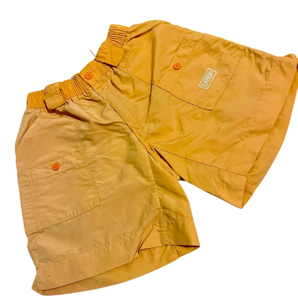 AFTCO Fishing shorts size 30 orange EUC